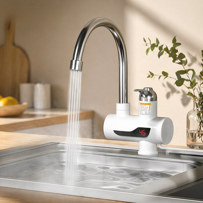 Robinet électrique instantané pour eau du robinet
