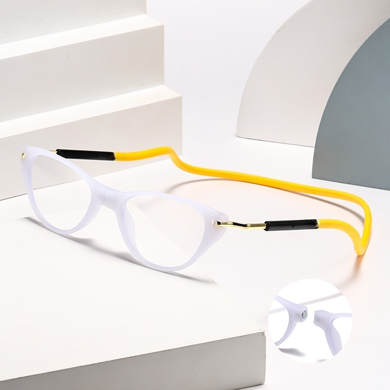 Strong magnetic reading glasses