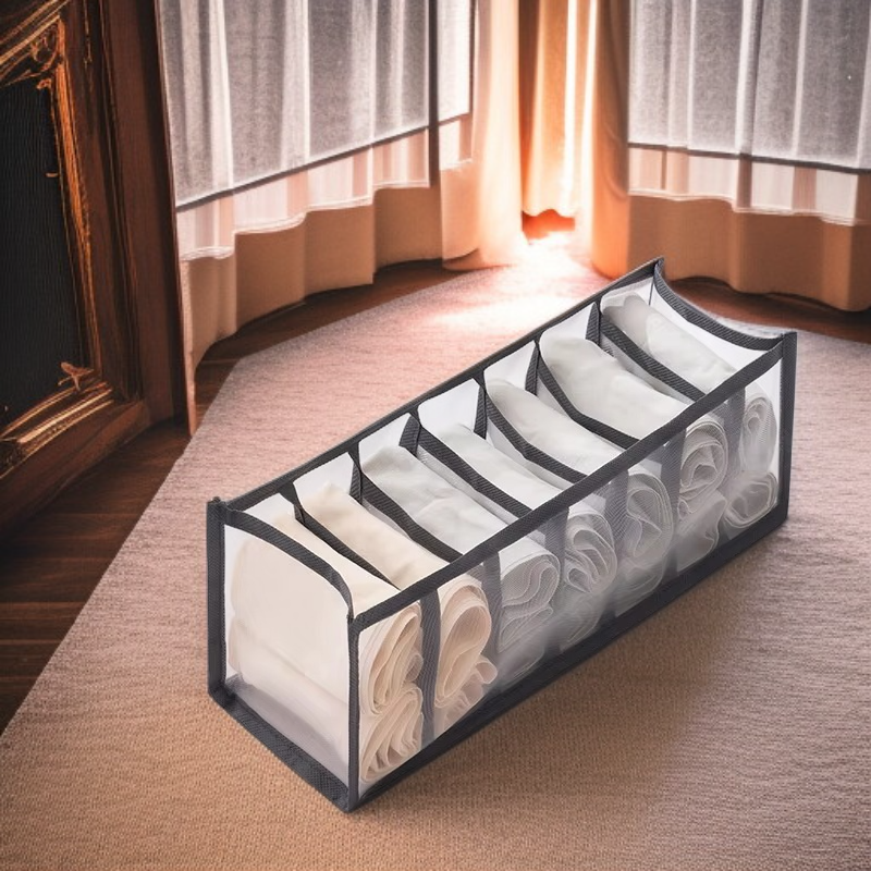 Caja organizadora de cajones para ropa interior, calcetines y ropa