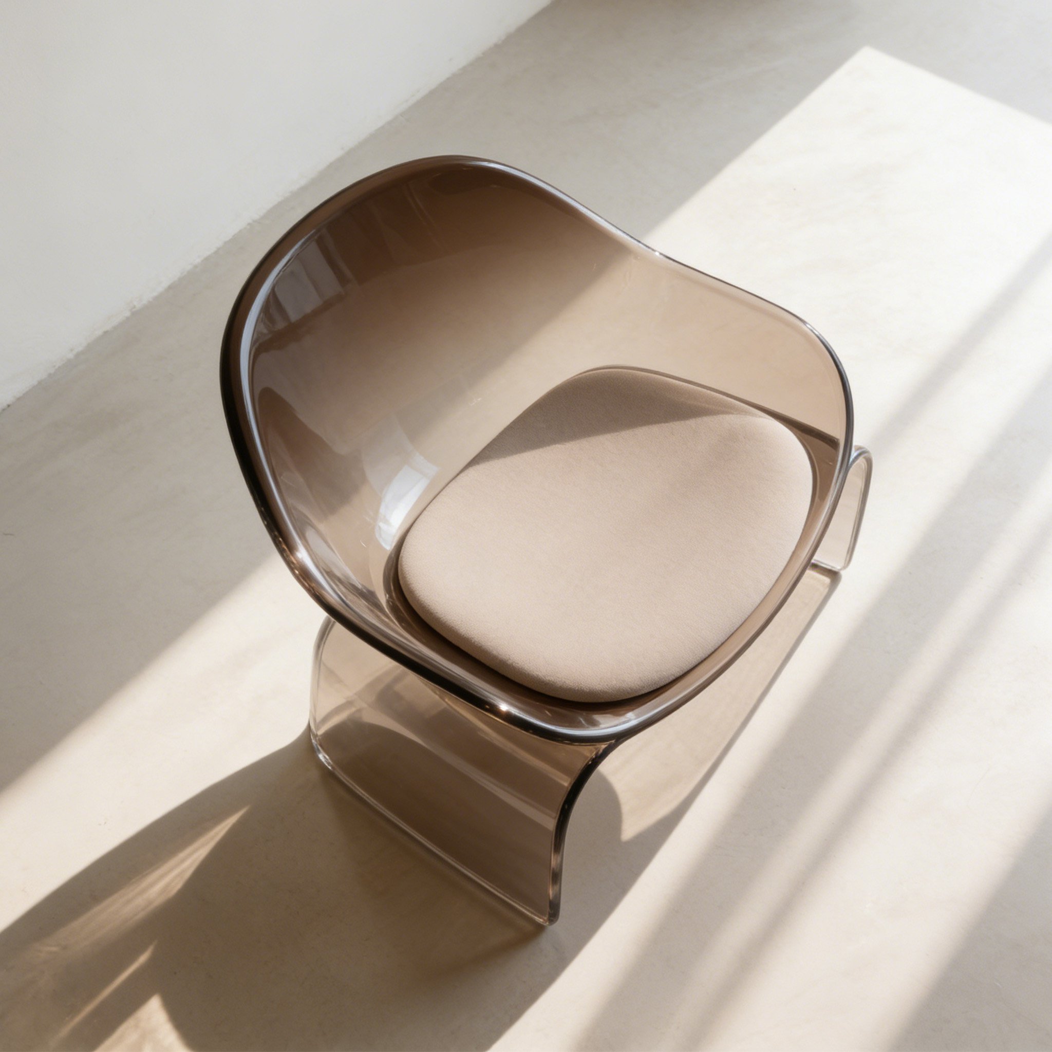 クリアアクリルカジュアルチェア