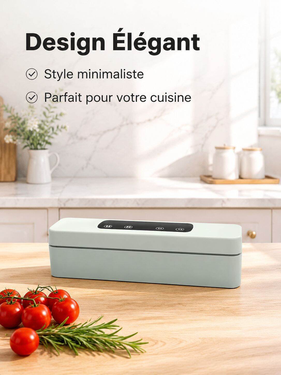 Appareil de mise sous vide automatique portable pour la maison