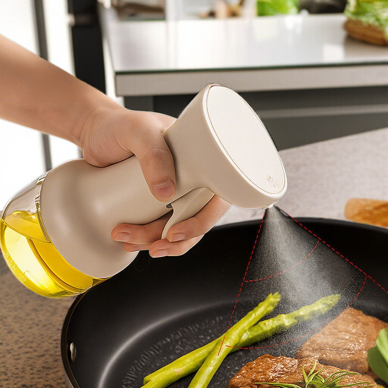 Household Leak-proof Glass Spray Pot, Fitness Mist Sprayer Bottle, Oil Control Fat-reducing Sprayer