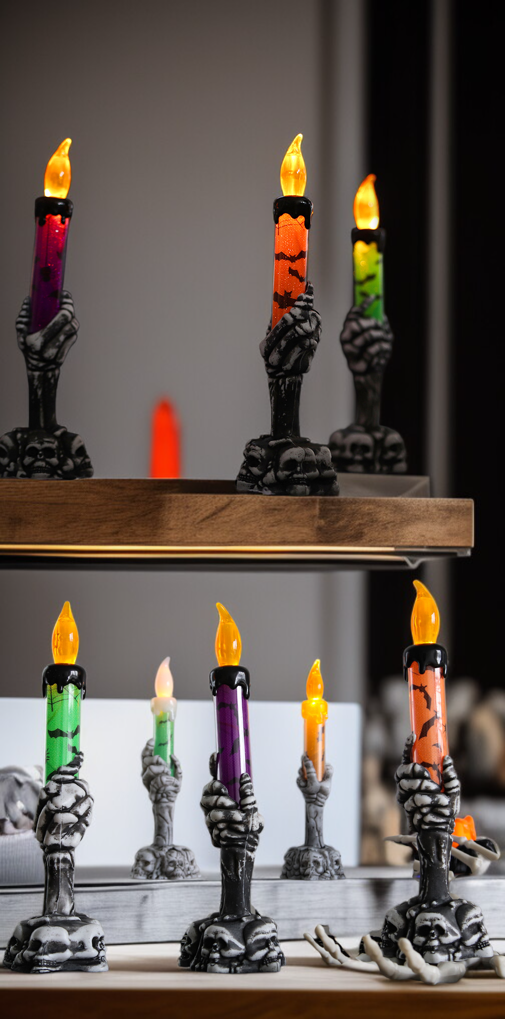인테리어 소품으로 활용 가능한 할로윈 캔들