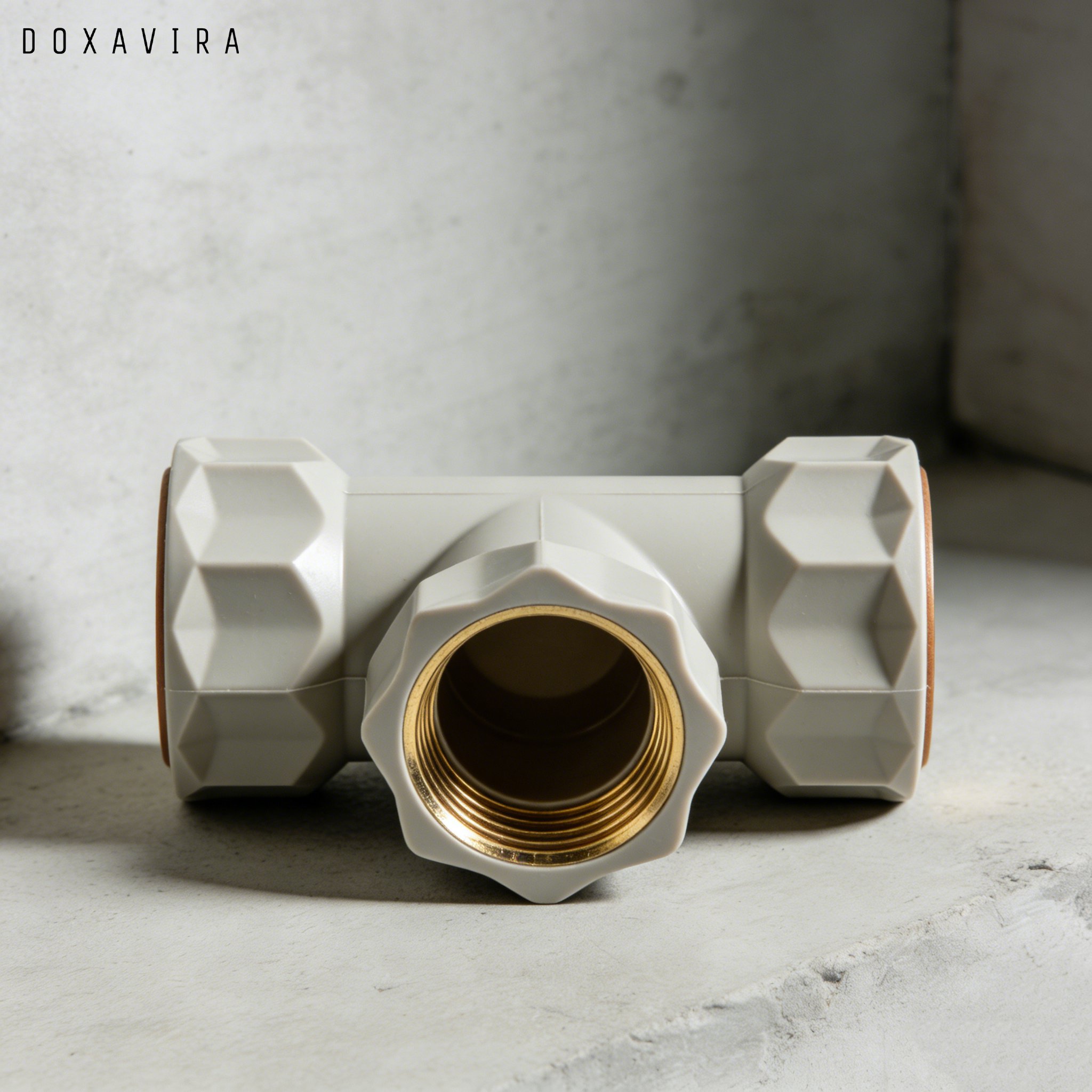 PPR antibakteriální třícestná spojka detail produktu