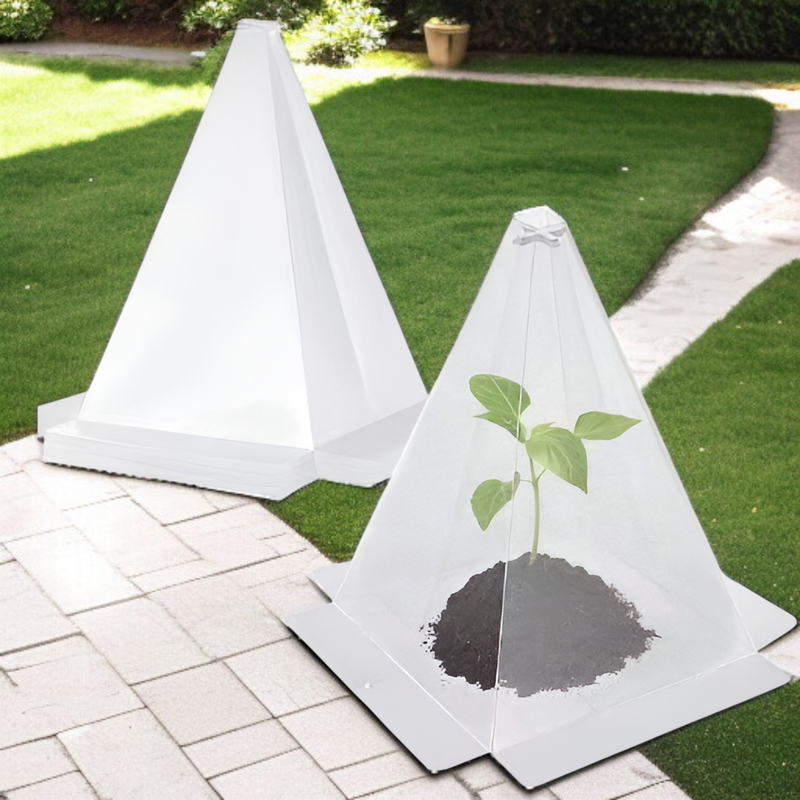 鳥や霜害から植物を保護するための植物コーングリーンベルカバーガーデン苗カバー