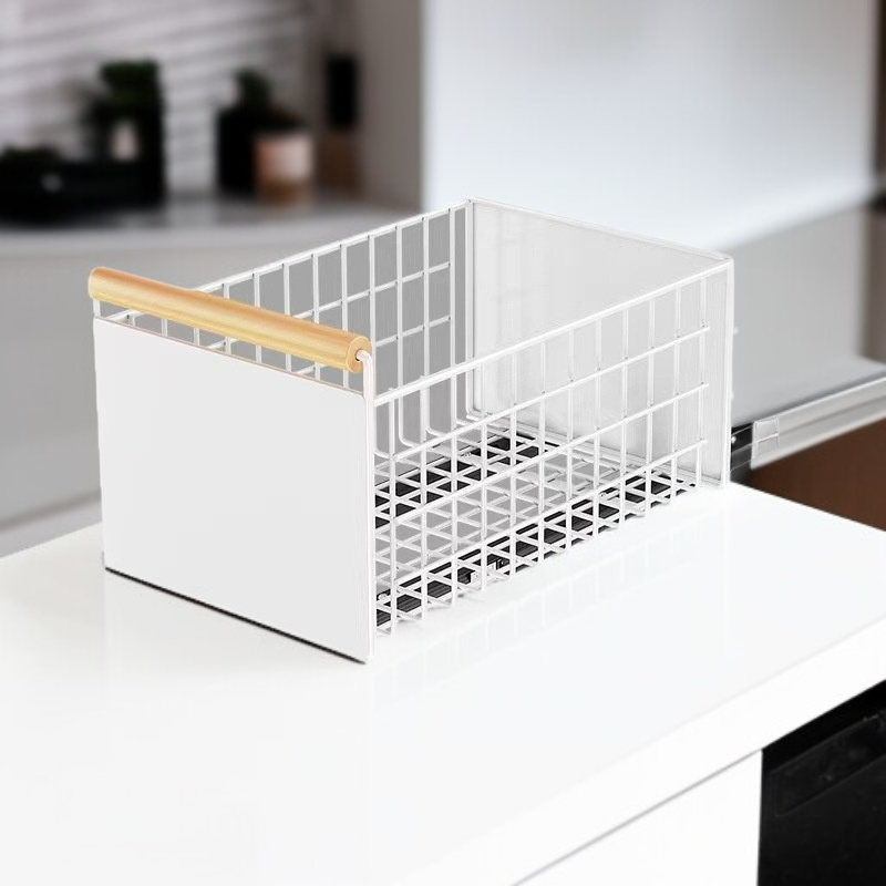 سلة تخزين متعددة الوظائف بالنانو لتنظيم المنزل وتخزين تحت الحوض