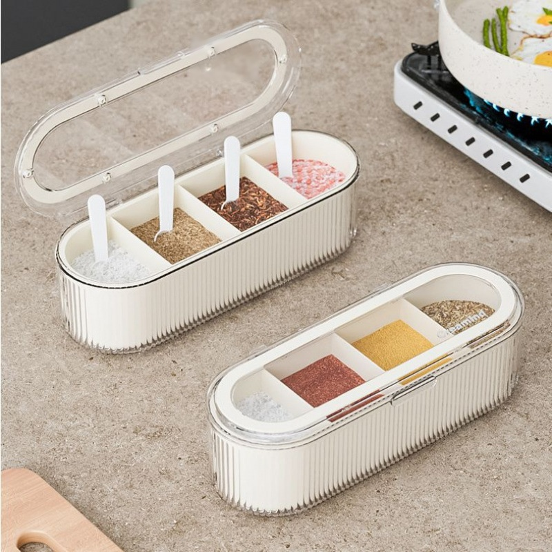 帶勺子的多功能調料盒