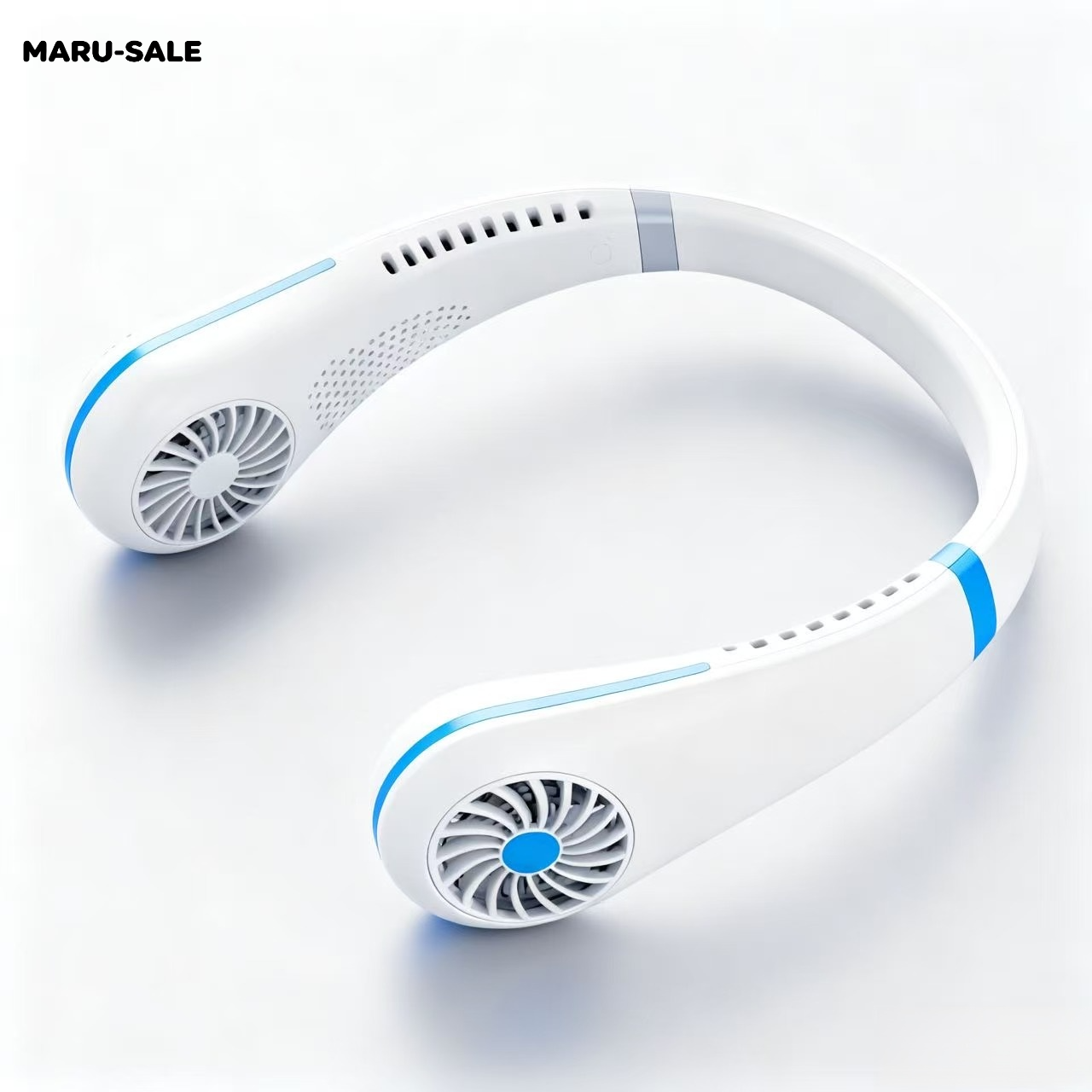 พัดลมคล้องคอขนาดพกพาสำหรับคนขี้เกียจ