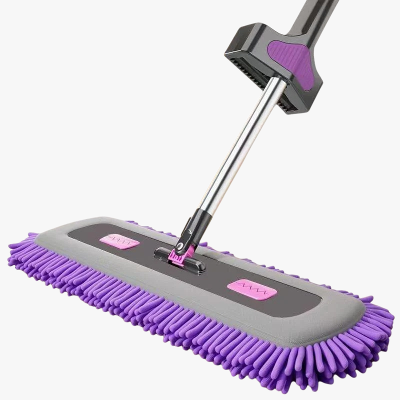 Wet Dry Flat Mop Flat Mop Big Absorbent Cleaning Solution Clip Cloth Hand Wash Free