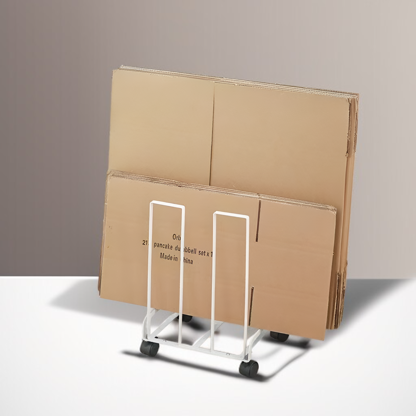 Rollbarer Karton-Aufbewahrungsständer