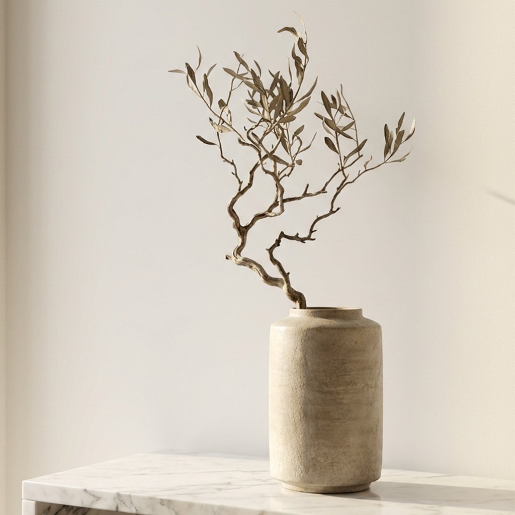 Conjunto creativo de jarrones de cerámica para decoración doméstica