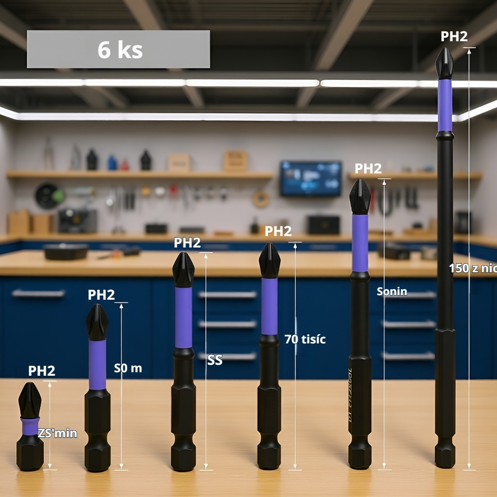 Elektrický vrták s magnetickou hlavou pro domácí použití