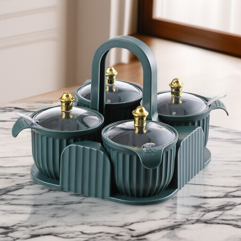 주방 조미료 캔 세트