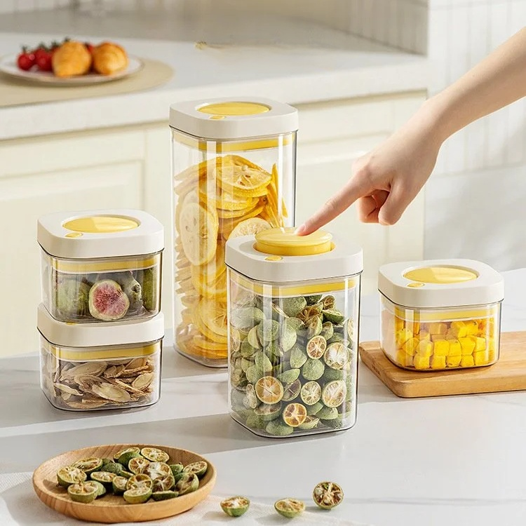 超強密封按壓式抗菌真空密封罐