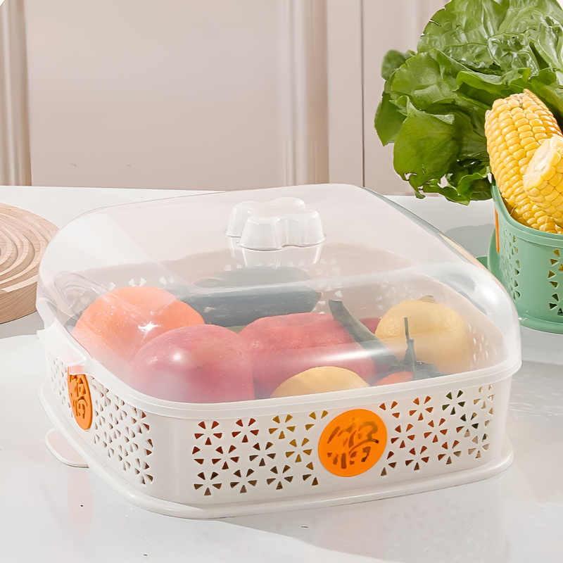 ผ้าคลุมอาหารบนโต๊ะอาหาร วัสดุปลอดภัยต่อสุขภาพ