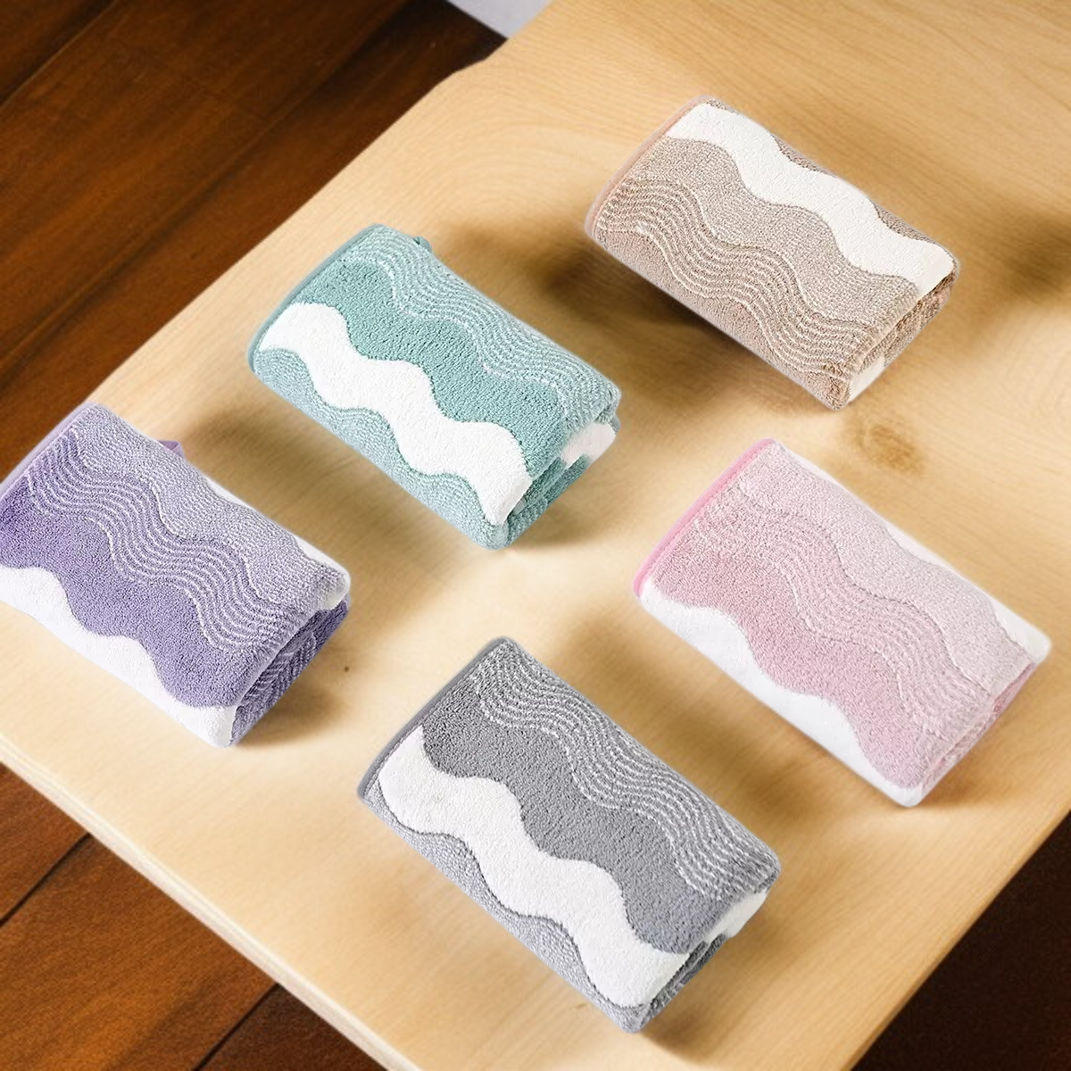 منشفة عالية الامتصاص من الصوف المرجاني