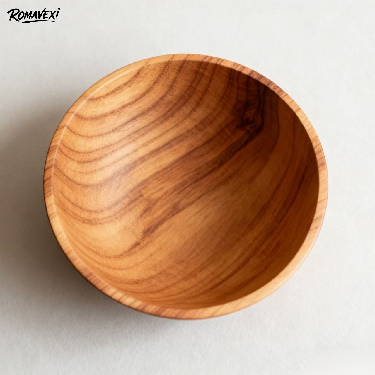 大人と子供用の木製ボウル。割れにくく、やけどに強い。家庭用や赤ちゃん用に最適（5個）