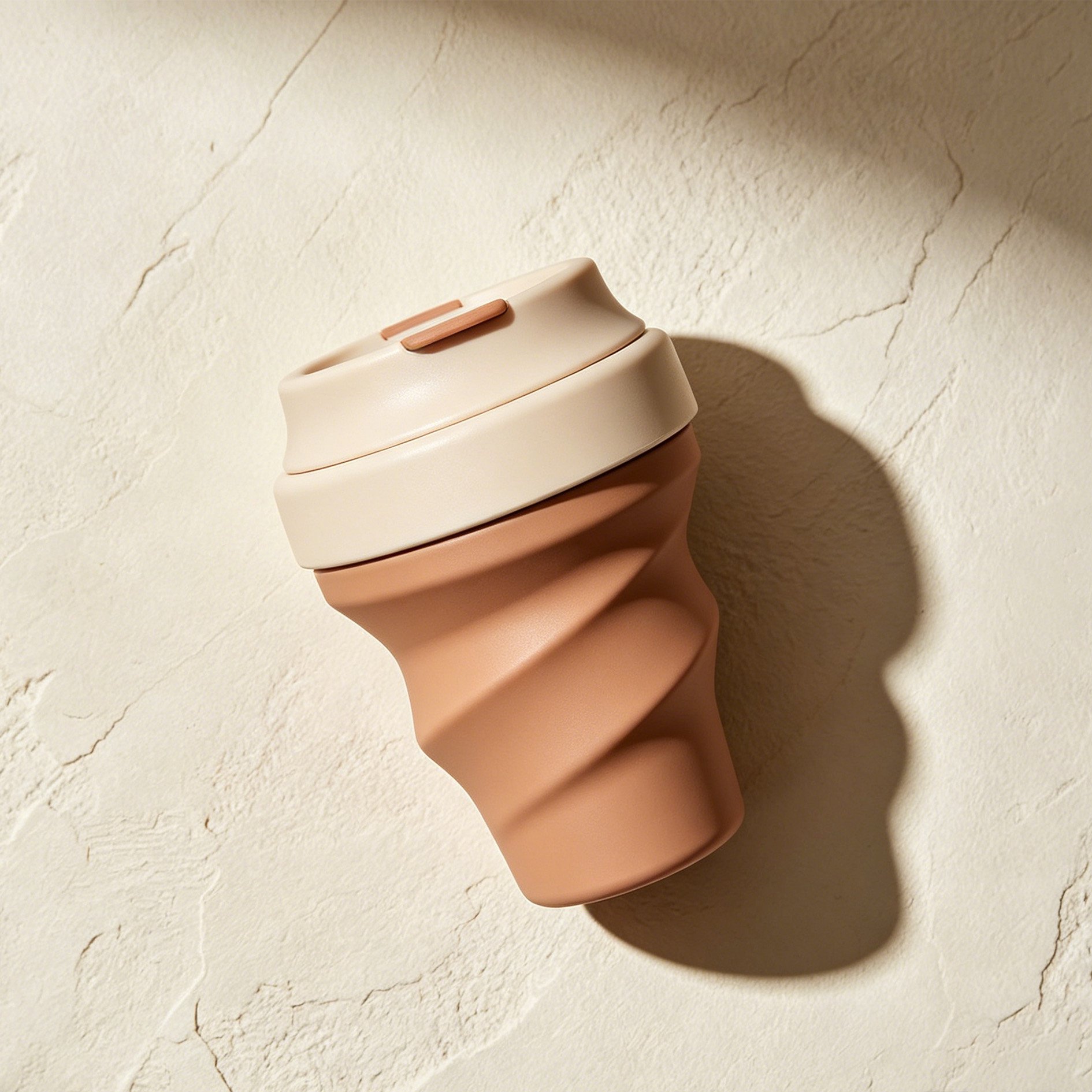 Gobelet à eau pliable en silicone