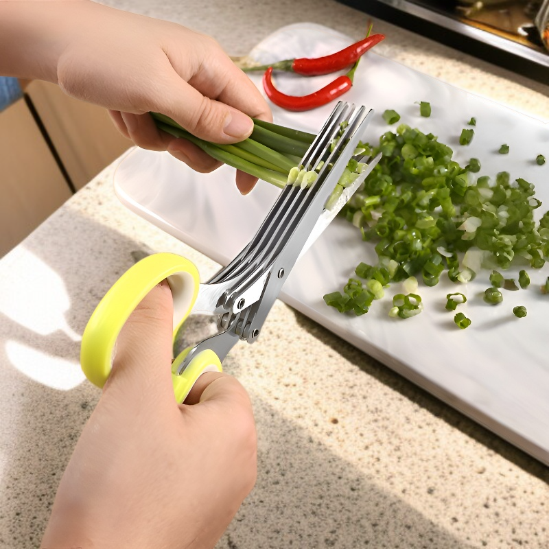 五層ネギ切りばさみ