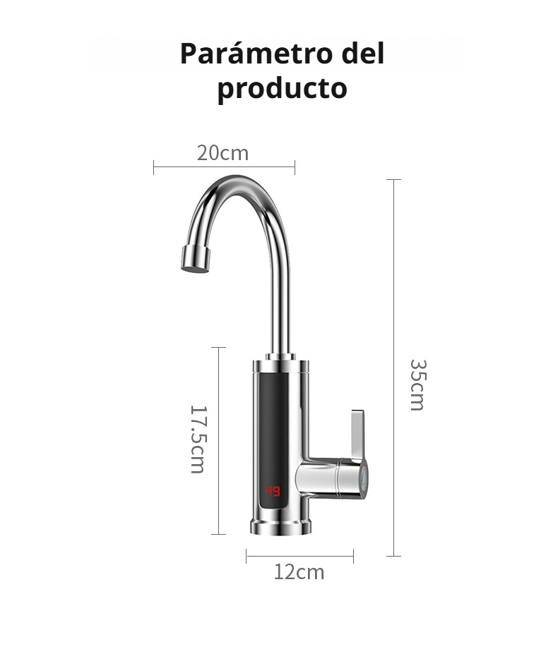Instalación de grifo mezclador en baño