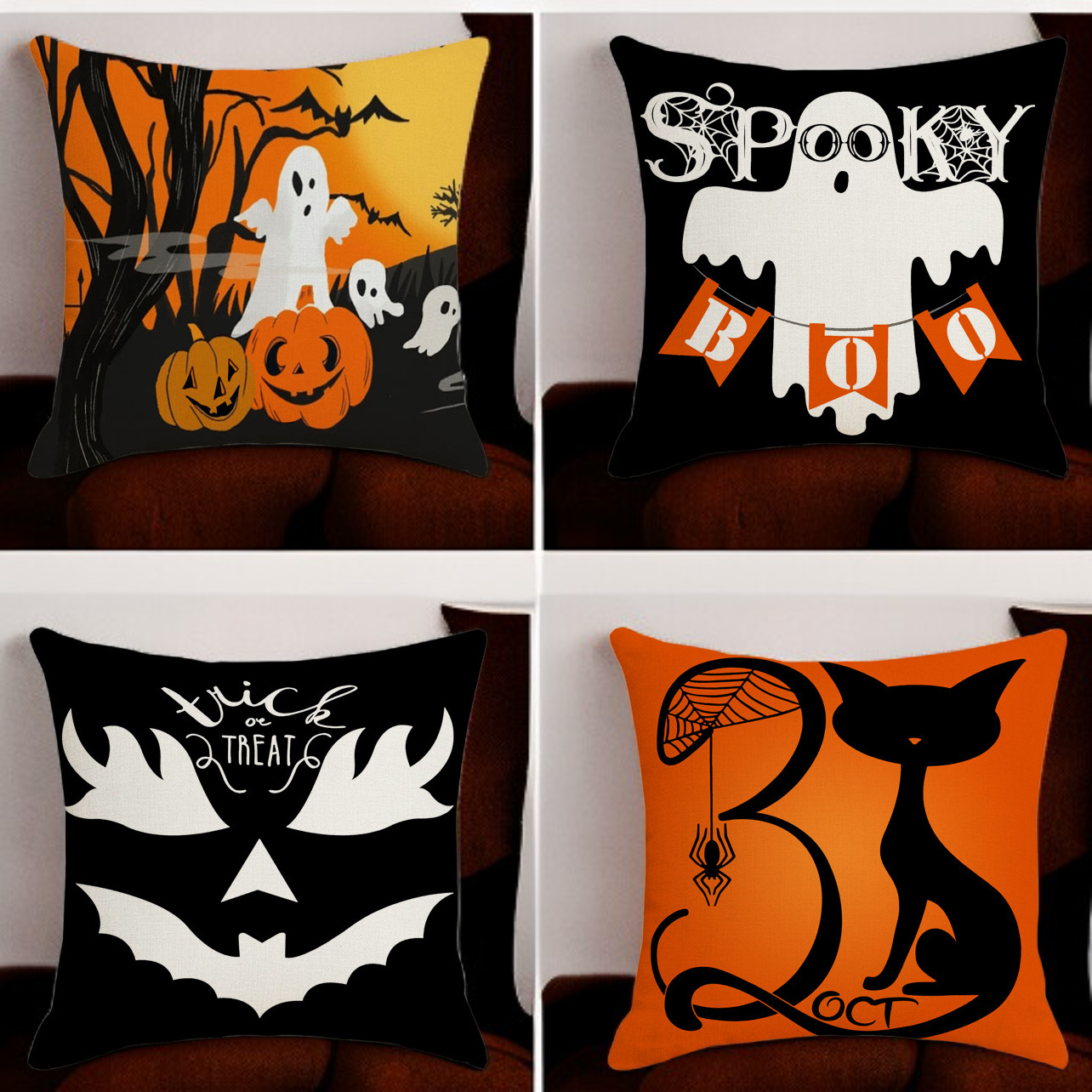 파티 분위기 연출 베개 커버