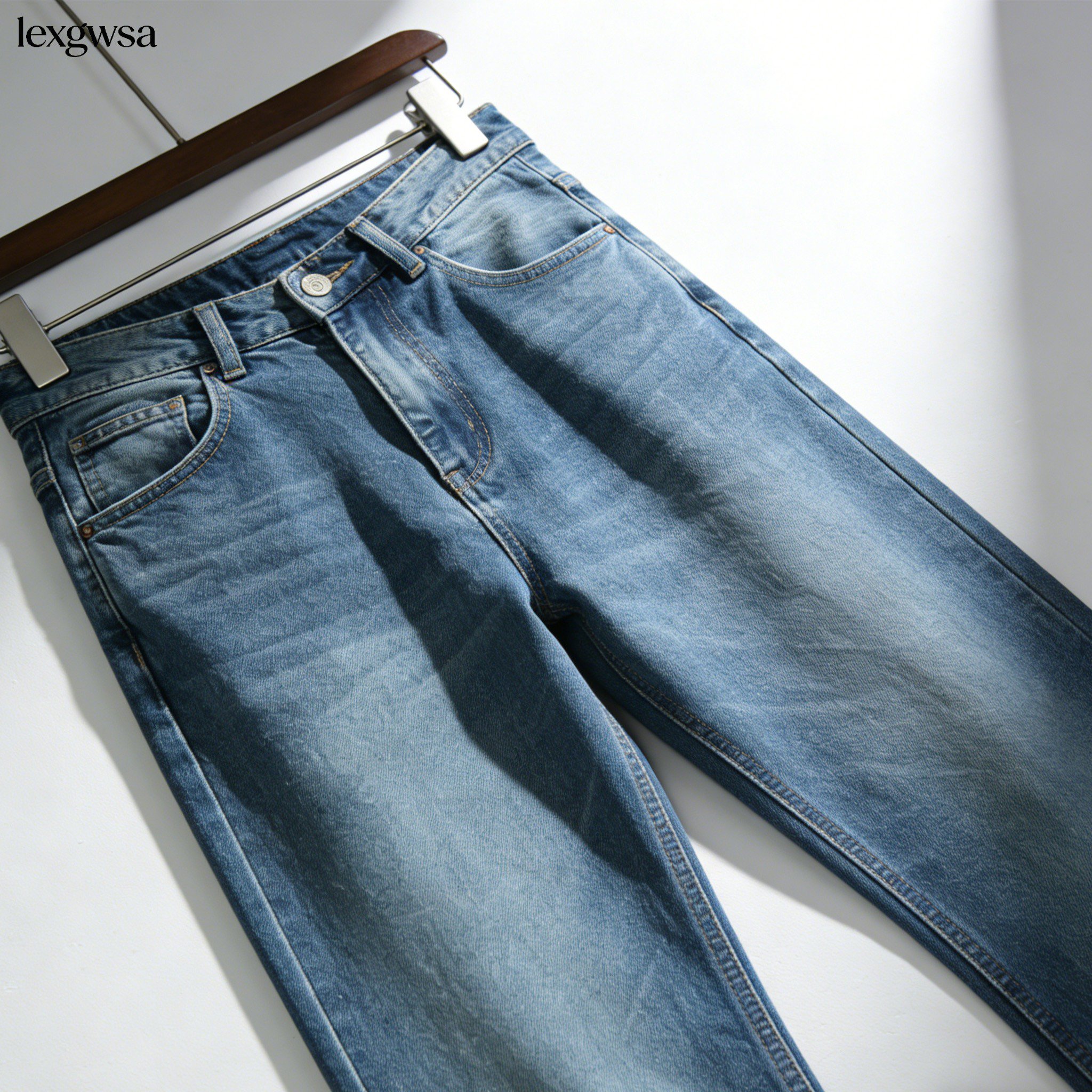 กางเกงยีนส์ทรงเข้ารูปสำหรับผู้ชาย