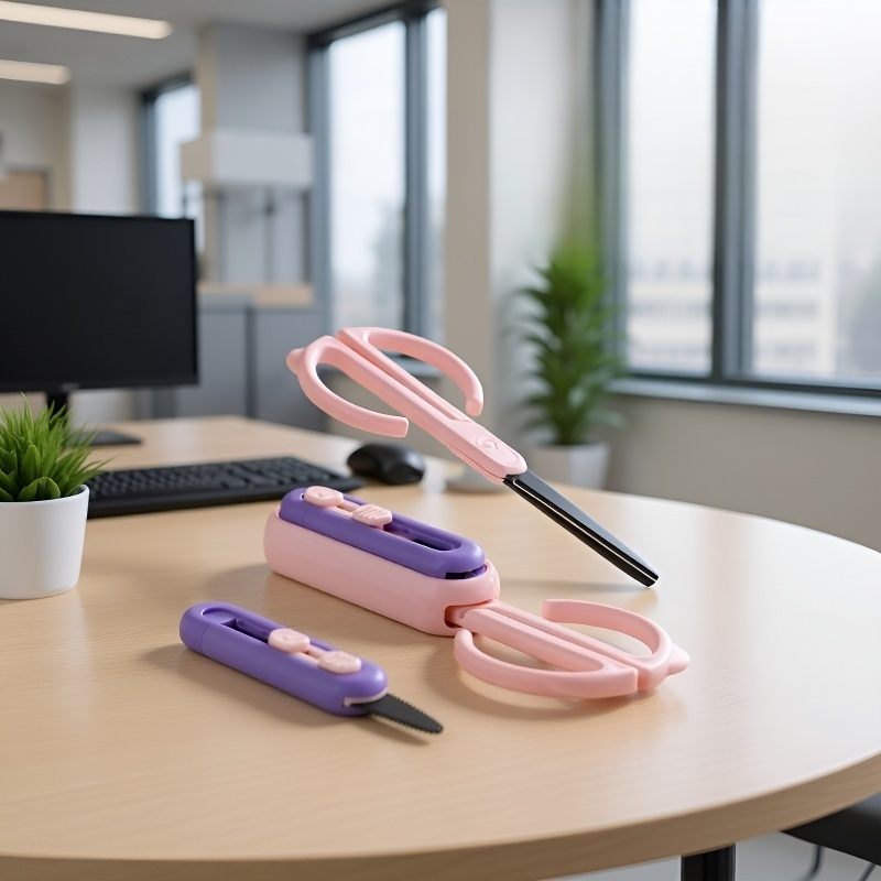 Magnetic Absorption Nano 2-in-1 Express Unboxing Scissors