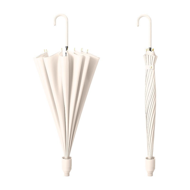 Dvoulůžkový deštník s dlouhou rukojetí