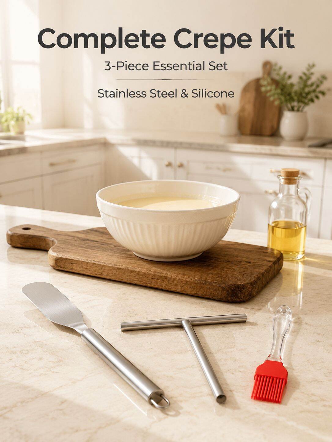 Multifunctional Pancake Spatula and Spreader