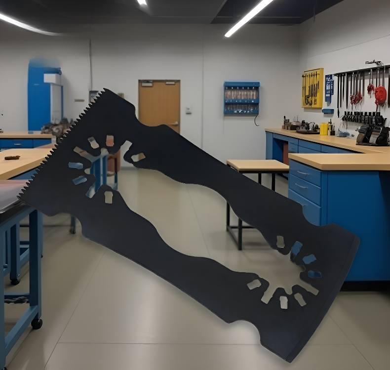 鋸刃の持ち手部分の詳細