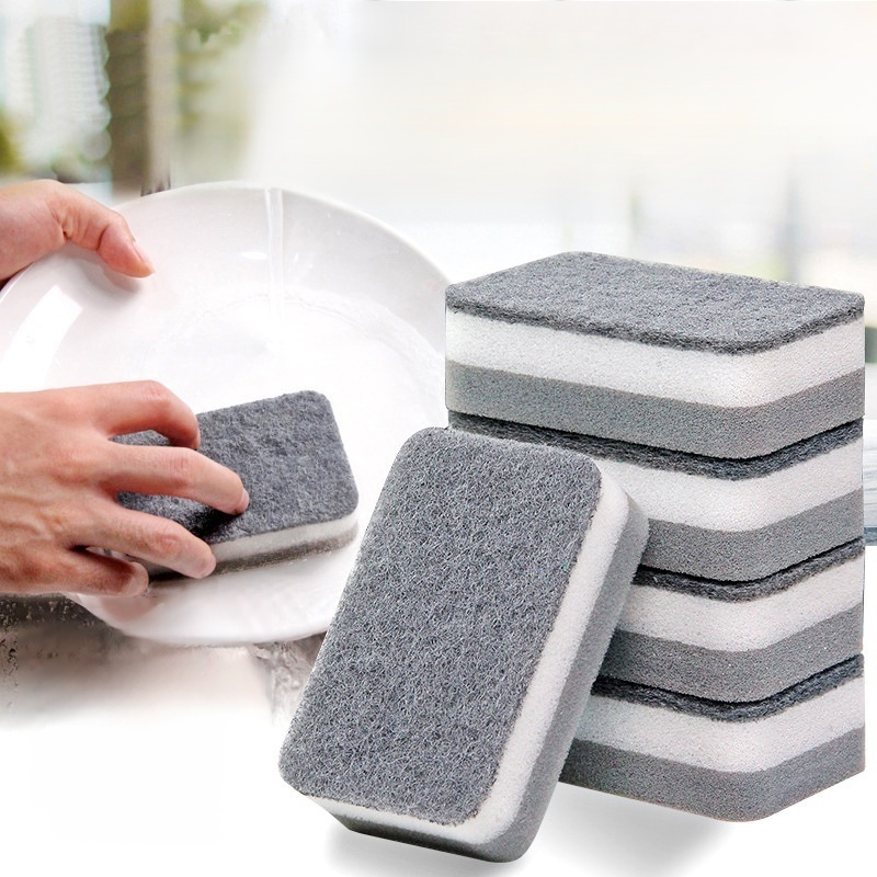 雙層加厚清潔海綿擦