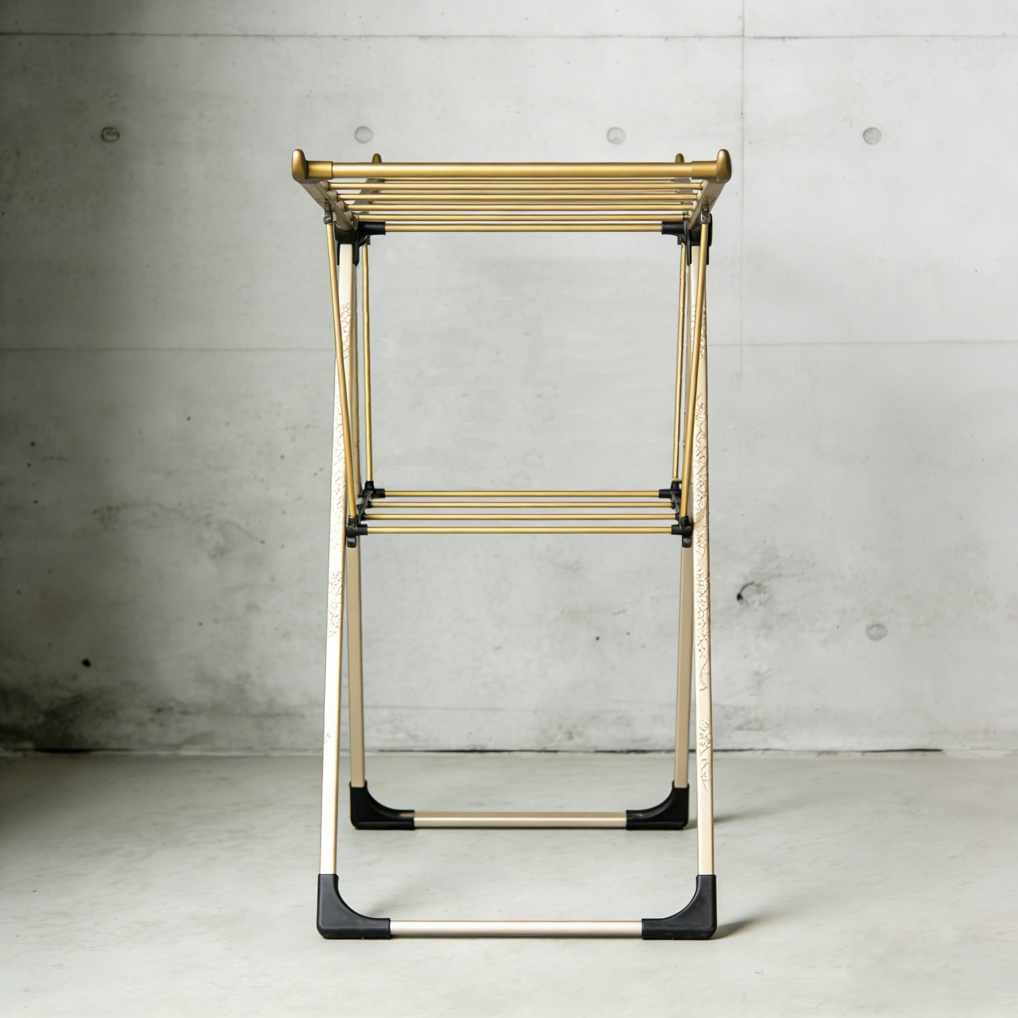 折りたたみ式物干しラック