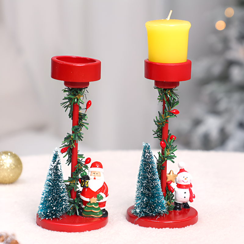Candlestick ornaments
