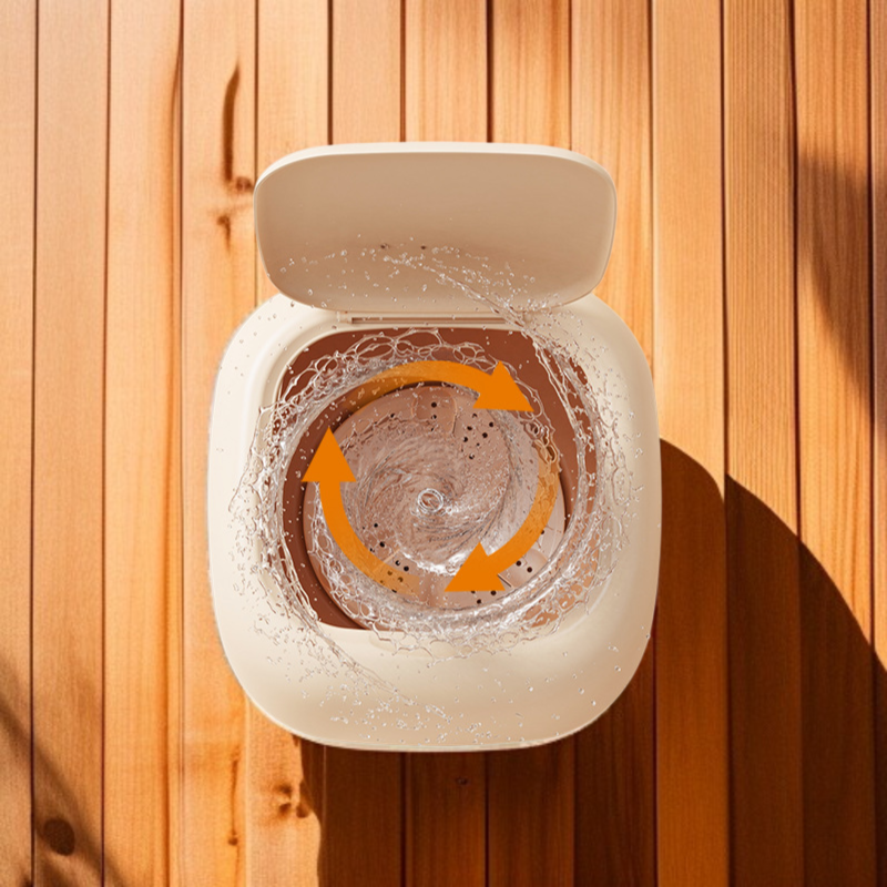 Small Household Washer and Dryer, All-in-One Washing Machine for Underwear and Socks