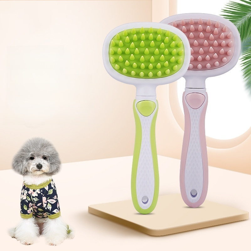 Peigne en silicone pour animaux