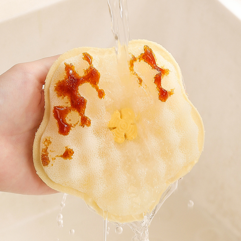 不沾油雙面吸盤洗碗擦