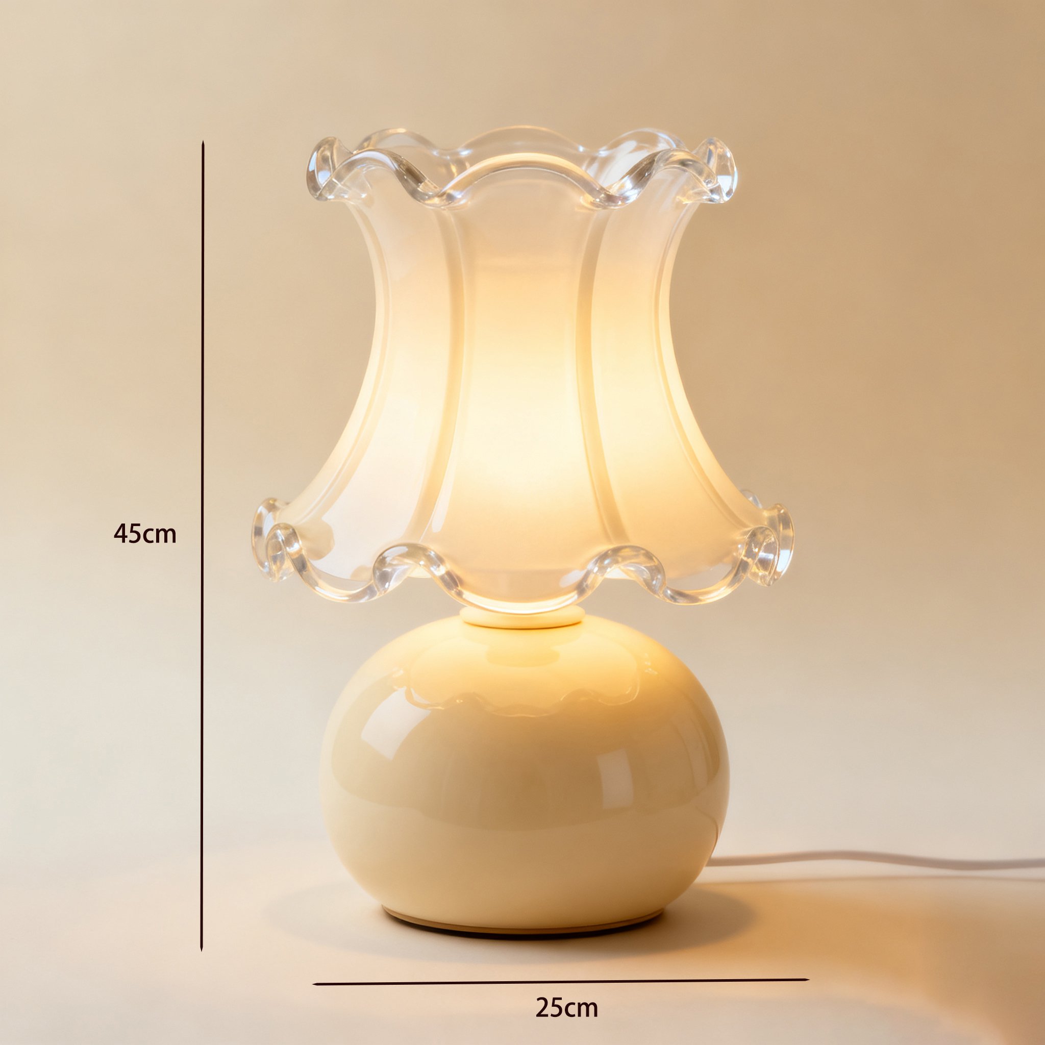 Energiesparende Schreibtischlampe im modernen Design