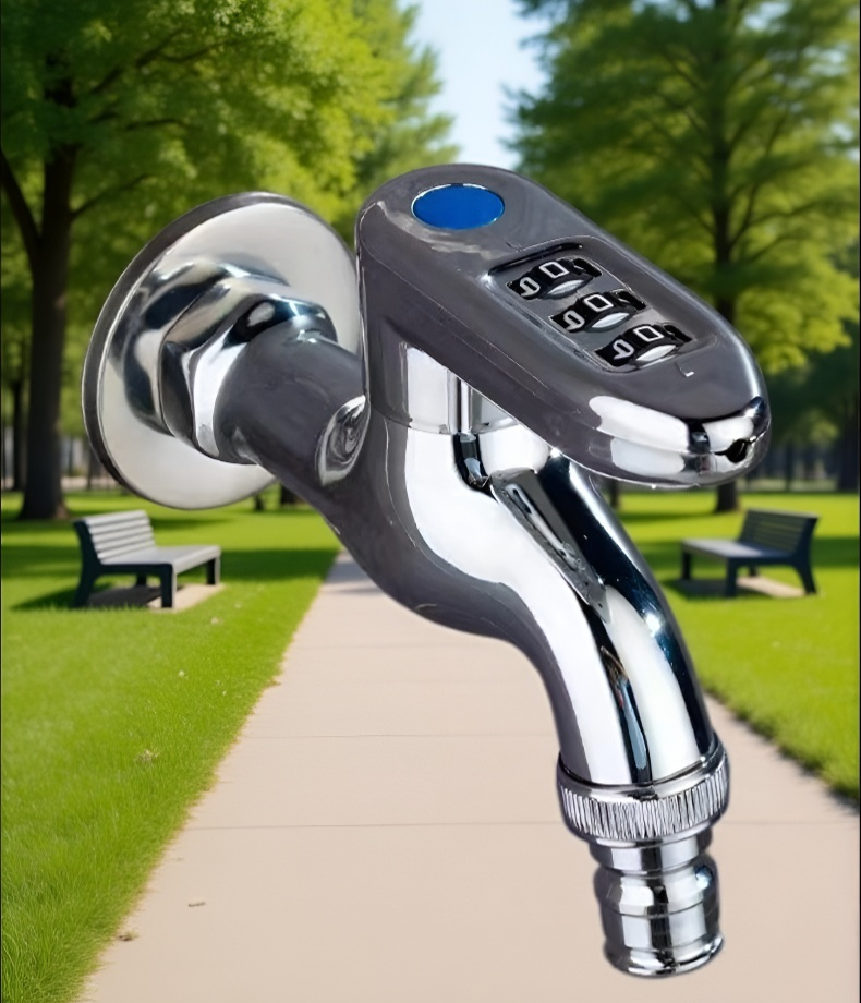 ก๊อกน้ำล็อครหัสใช้งานสะดวก