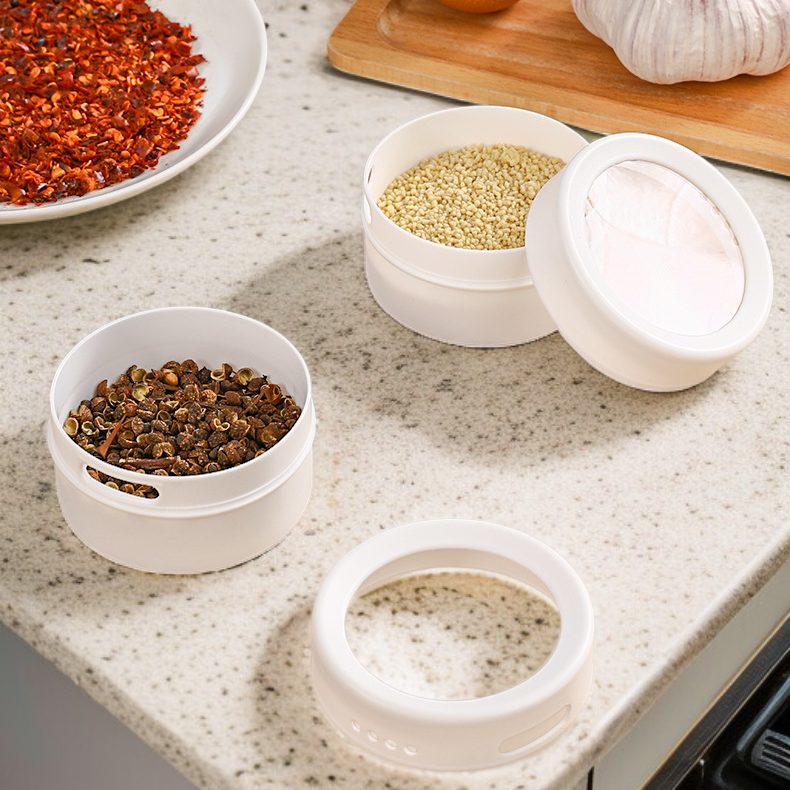 주방 벽걸이 자석 조미료통 세트