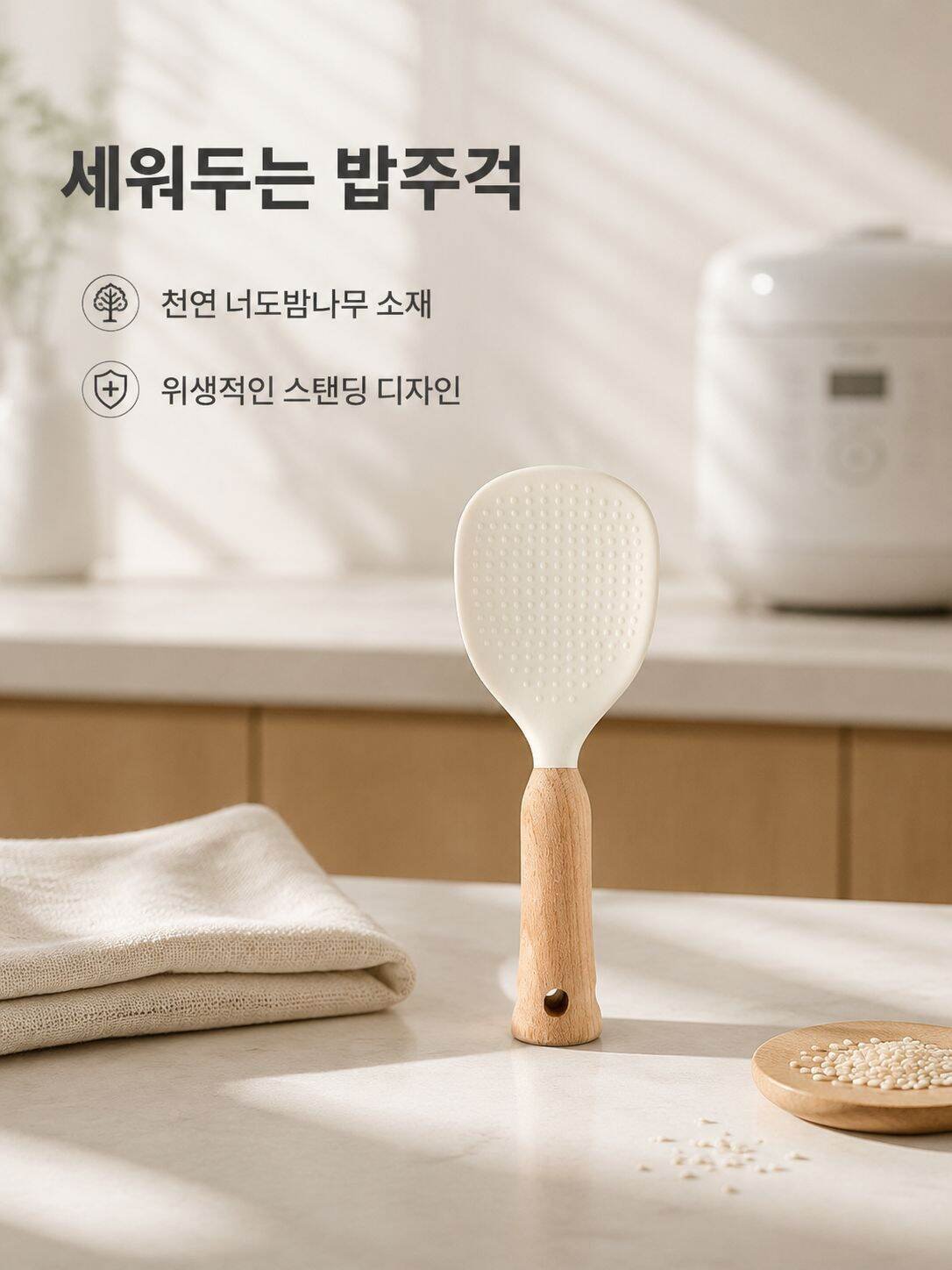 식품급 실리콘 밥주걱