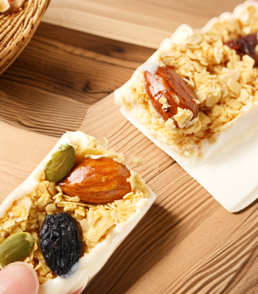 栄養たっぷりナッツバー