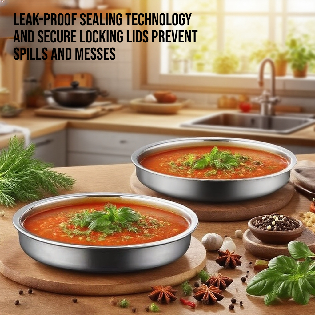 Leakproof insulated lunch box with secure locking lid