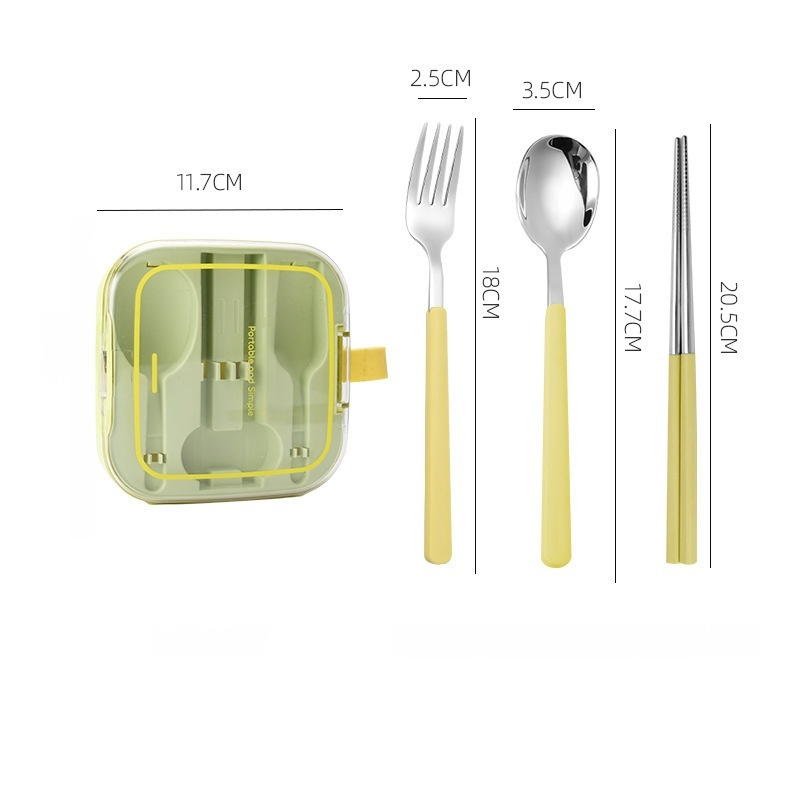 學生專用便攜餐具盒