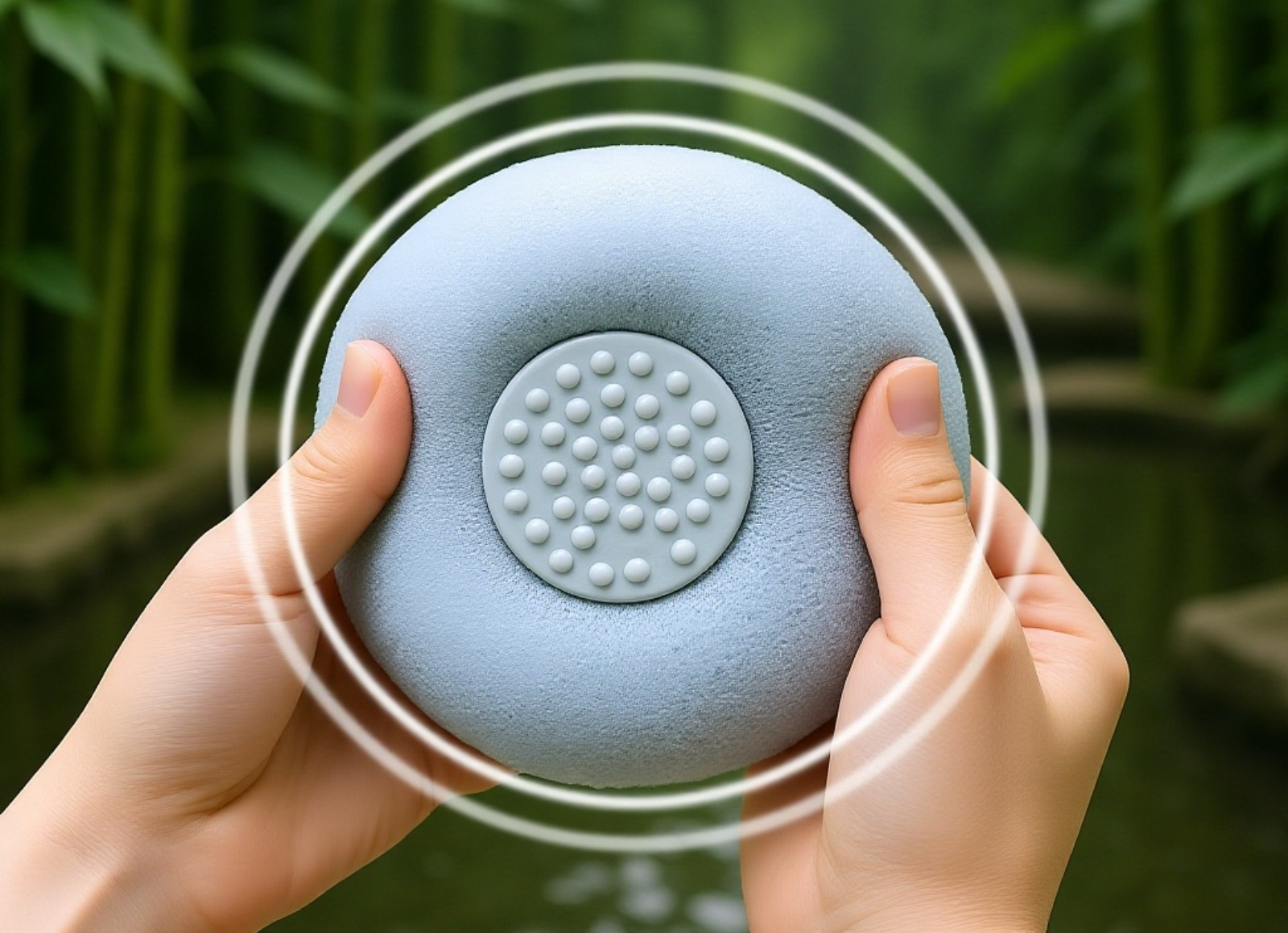 日本製バスボールのカラフルなデザイン