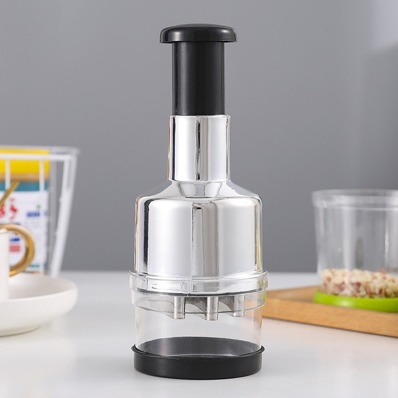 Manual fruit and vegetable chopper