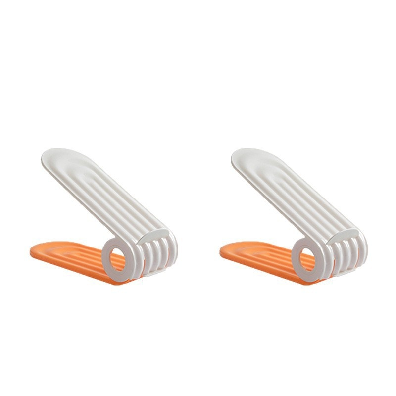 Foldable Double-layer Shoe Rack & Shoe Tray for Flexible Space-saving Storage