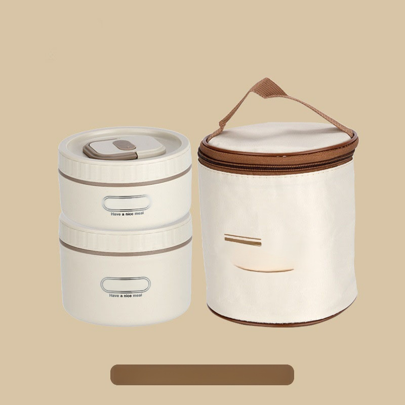 Fiambrera infantil linda y económica con bolsa, aislamiento térmico