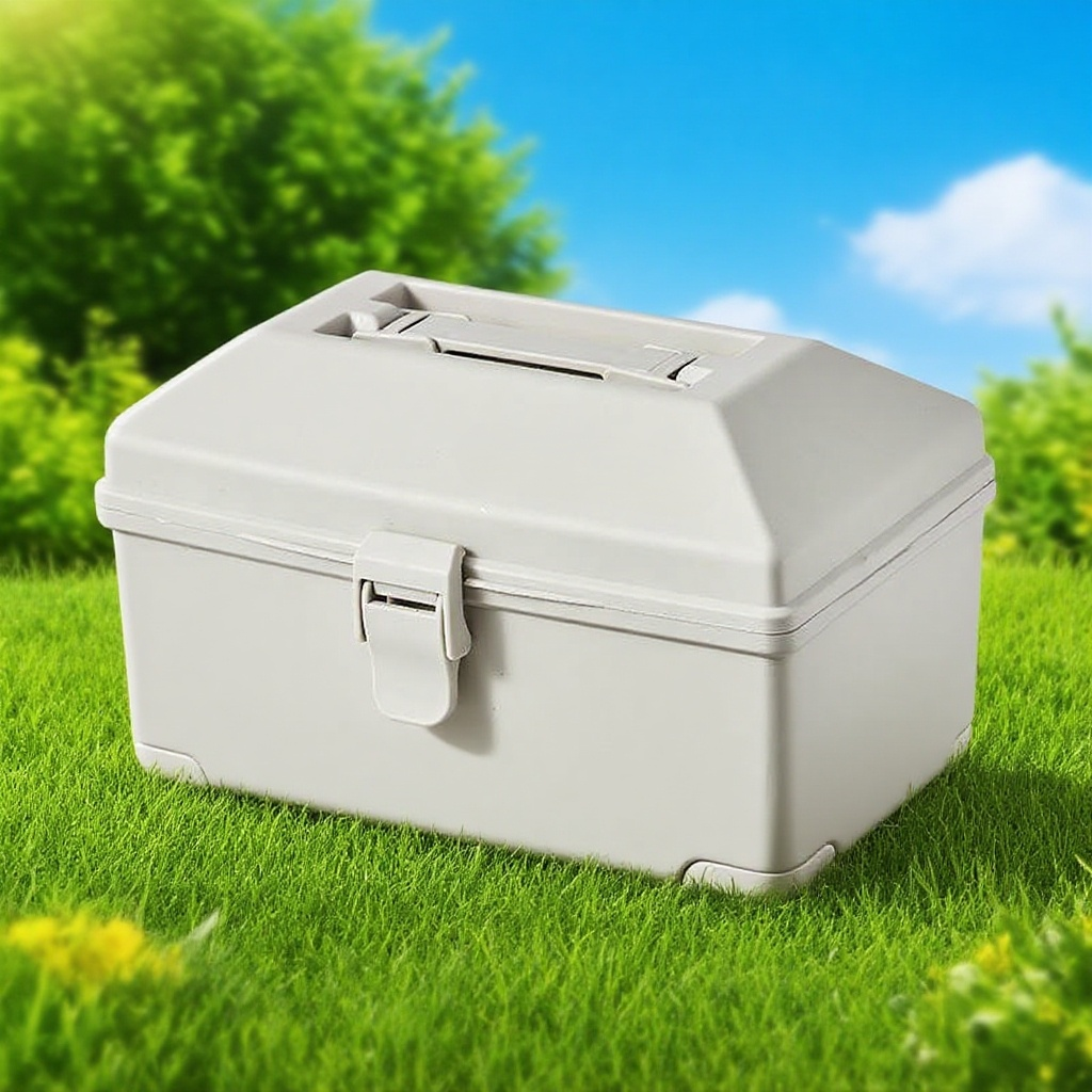 Large capacity storage toolbox with handle