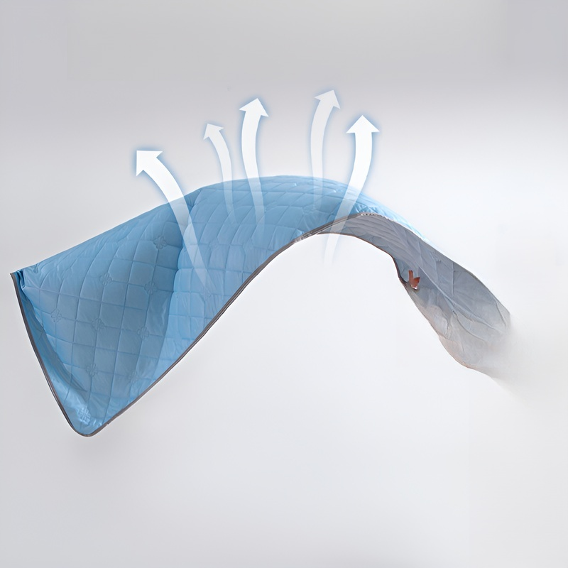 Colcha de Verano Refrescante de Seda Tipo Helado, Apta para Bebés y Madres