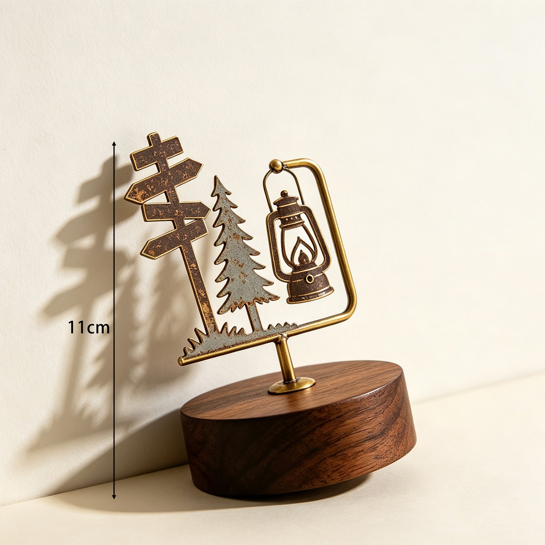 Nature themed ornament for adventure lovers